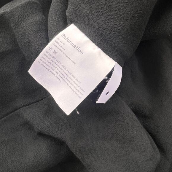 Reformation Gracie Leopard Short Sleeve Mini Dress 8 - Picture 8 of 8